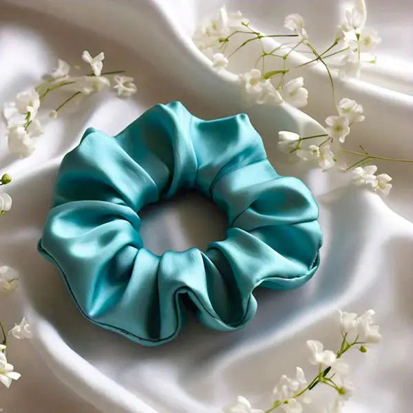 One Silk Scrunchie (Choose Color) - She Mart