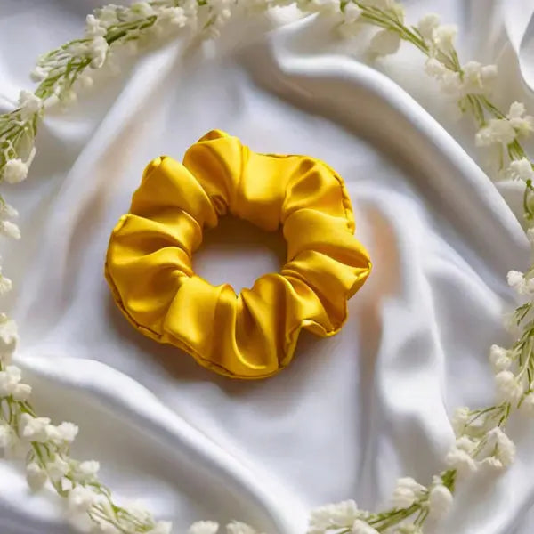One Silk Scrunchie (Choose Color) - She Mart
