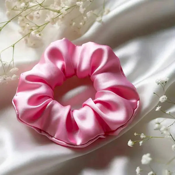 One Silk Scrunchie (Choose Color) - She Mart