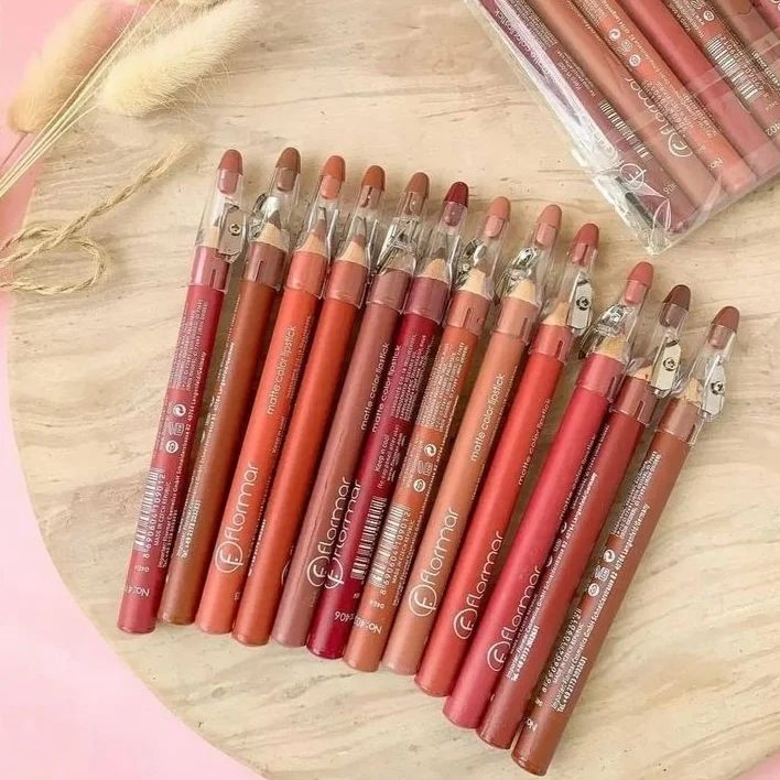 Flormar | Matte Lipstick Pencil 12pcs shemart