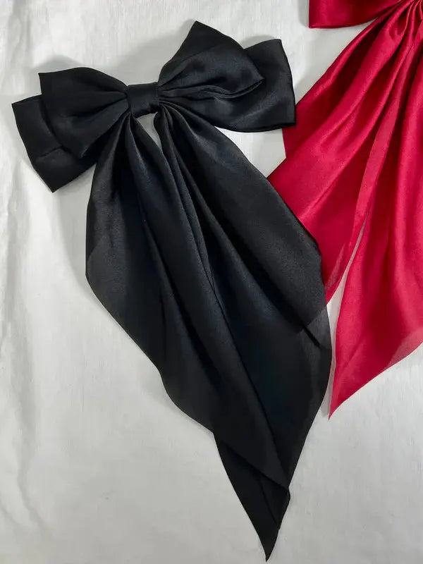 Large Bow Hair Clips (SET OF THREE) - She Mart