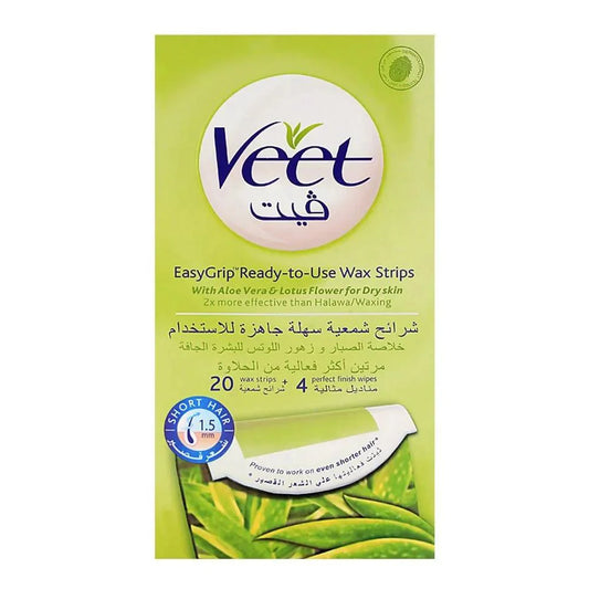 Veet EasyGrip Ready-to-Use ( 20 Wax Strips )