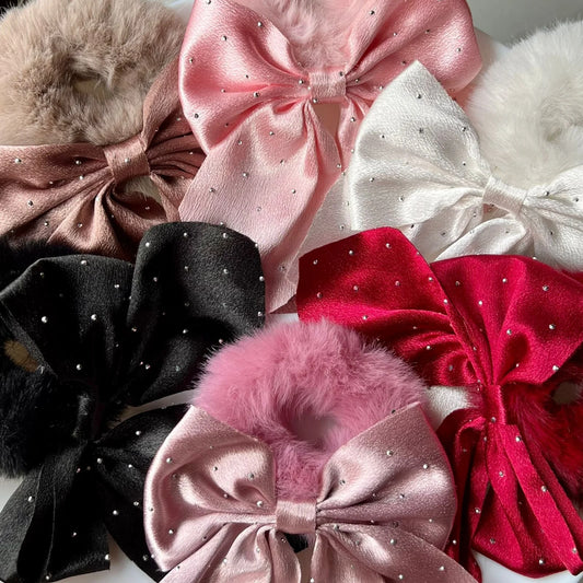 Fur Pony Hair Bow