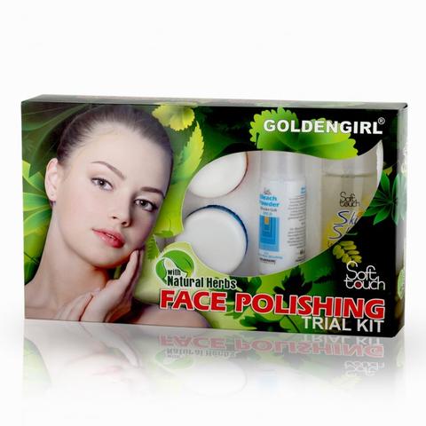 Soft Touch Face Polishing Trial Kit with Natural Herbs shemart
