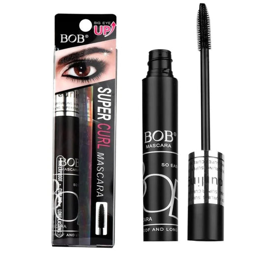 BOB Super Curl Mascara Black Lift & Curl For Dramatic Lashes shemart