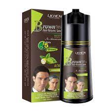 Lichen Hair Color Dye Shampoo 200ml shemart
