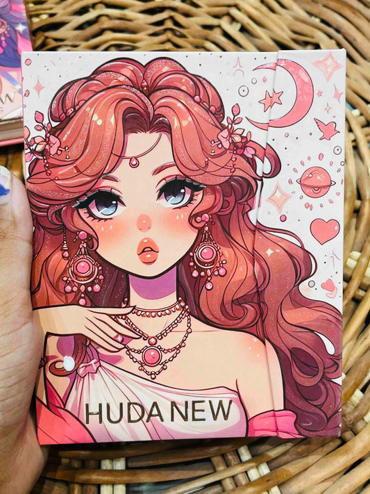 Huda New Makeup Kit Palette Eyeshadow Blusher Lipstick Glitter Eyeshadow Make Up Set