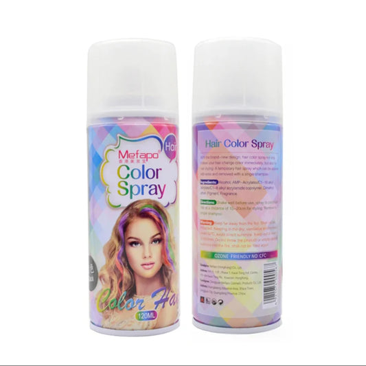 Color Hair Dye Spray (Gold) 120ML