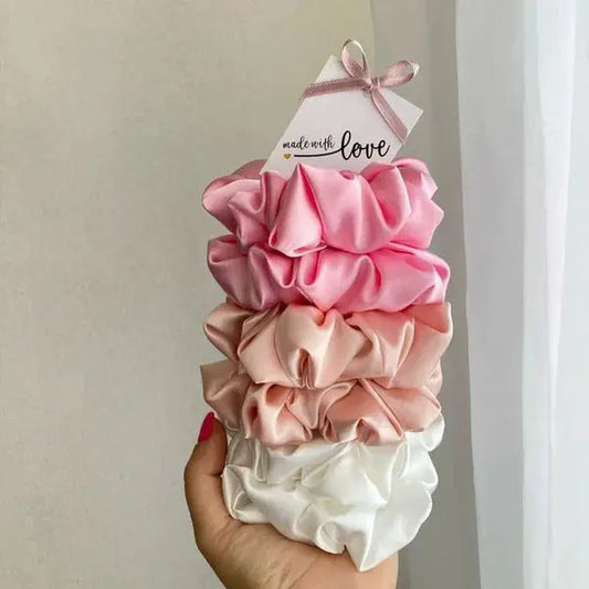 Feel Good Silk Scrunchies Bundle - She Mart