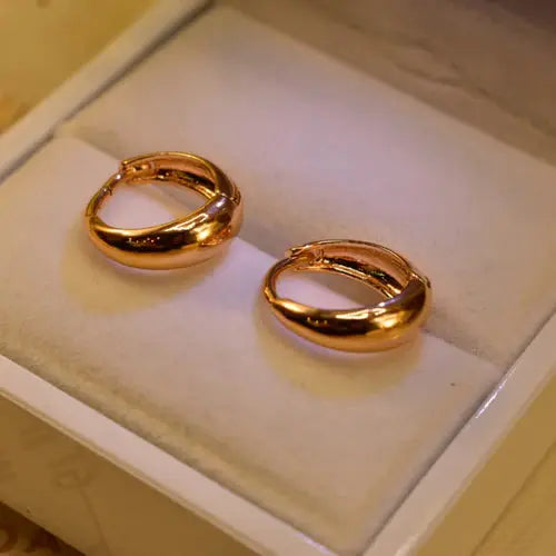 Luminous Unique Design Gold Plated Earrings For Girls/women - She Mart