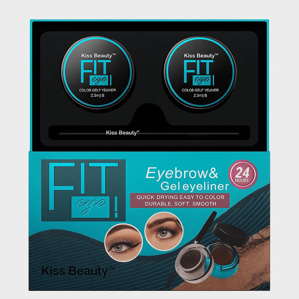 Maybelline Fitme Gel Liner/Eyebrow Set