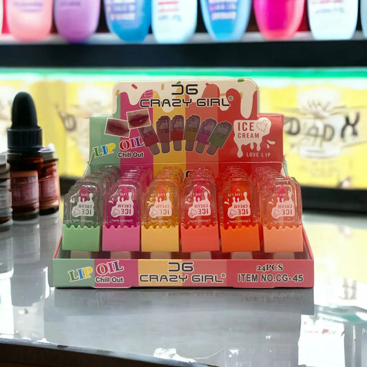 Ice Cream Magic Lip Oil Color Changing Moisturizing Longlasting Lip Oil For Girls shemart
