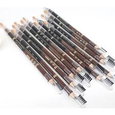 FRS Eye & Lip Liner Pencil 2 in 1 Sharpener with Brush Brown and Black shemart