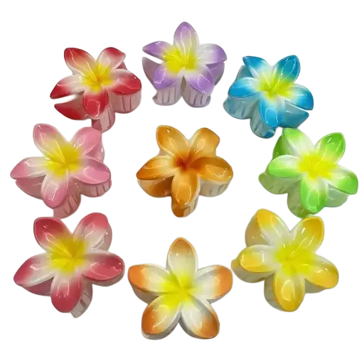 Large Flower Hair Claw Clip