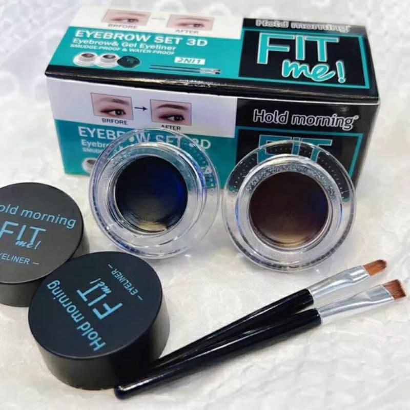 Maybelline Fitme Gel Liner/Eyebrow Set